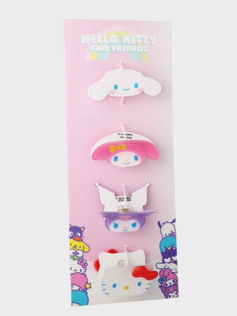 Sanrio Hello Kitty and Friends Claw Clip Set